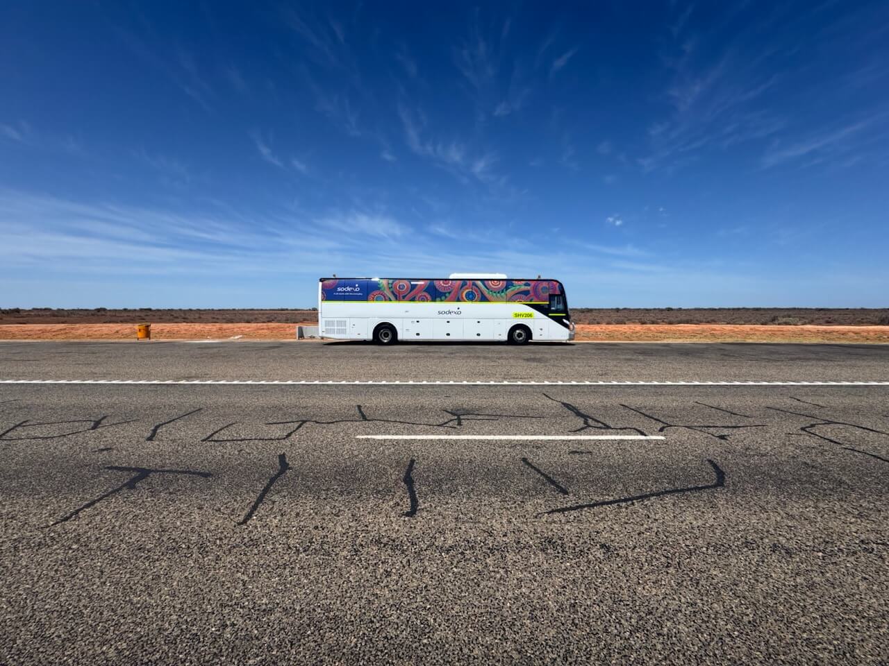 Yutong C12 delivered by VDI in Tom Price WA for Sodexo workforce transport supporting Rio Tinto operations